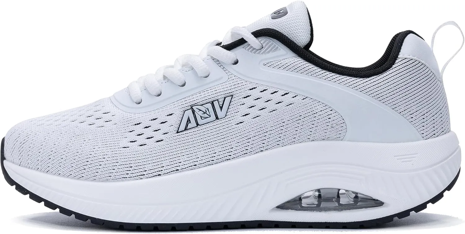 Womens Wide Walking Shoes Arch Support Orthotic Air Sneakers Comfortable Tennis Athletic Running Shoes