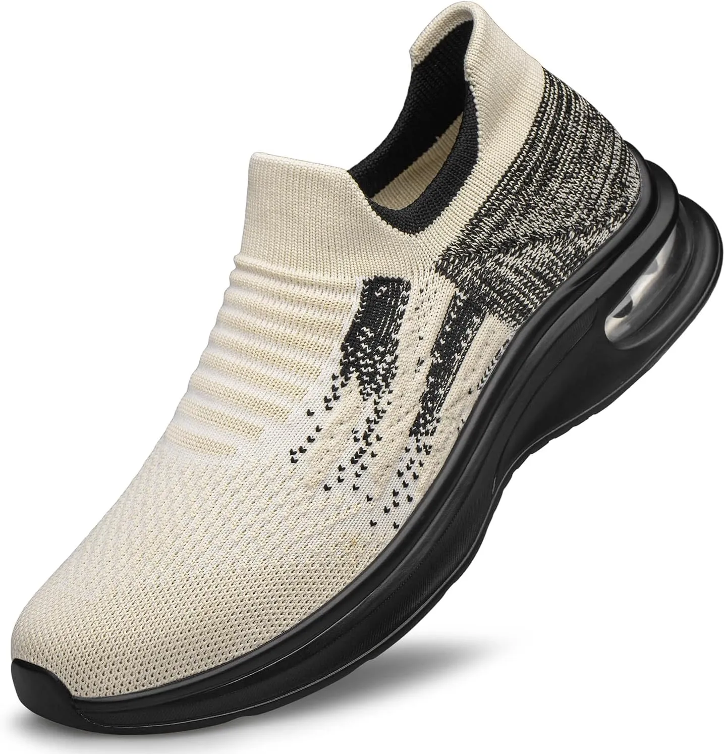 YHOON Mens Walking Shoes Slip on Lightweight Running Shoes Workout Athletic Tennis Shoes Gym Sneakers