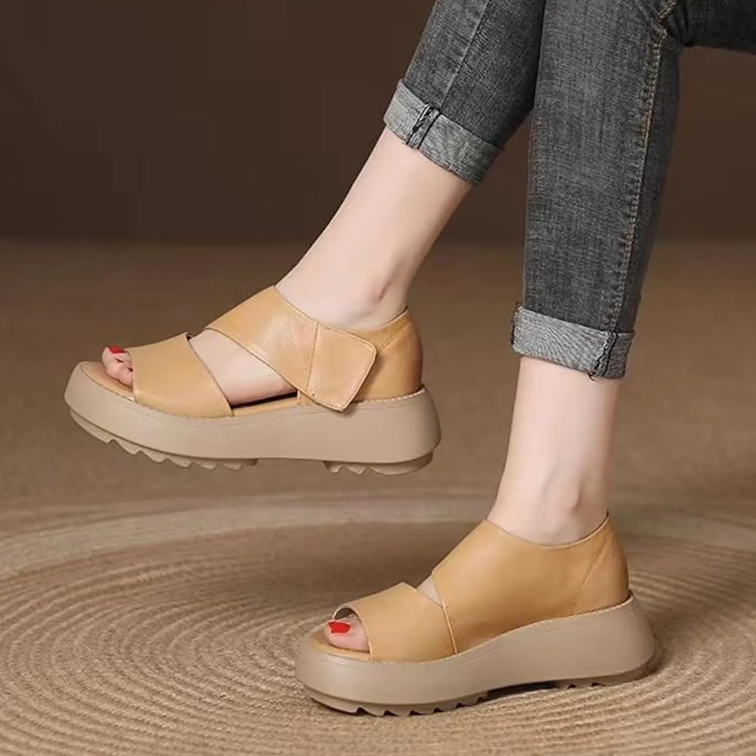 YTINGNICE Lurebest Pure Cowhide Soft Sole Orthopedic Shoes,Lurebest Pure Cowhide Soft Sole Orthopedic Shoes Walking Shoes